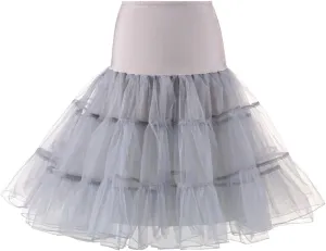 Womens High Waisted Mesh Puffy Skirts Fashion Tiered Tulle Bubble Tutu Skirt Slim Tummy Control Pleated Maxi Skirts