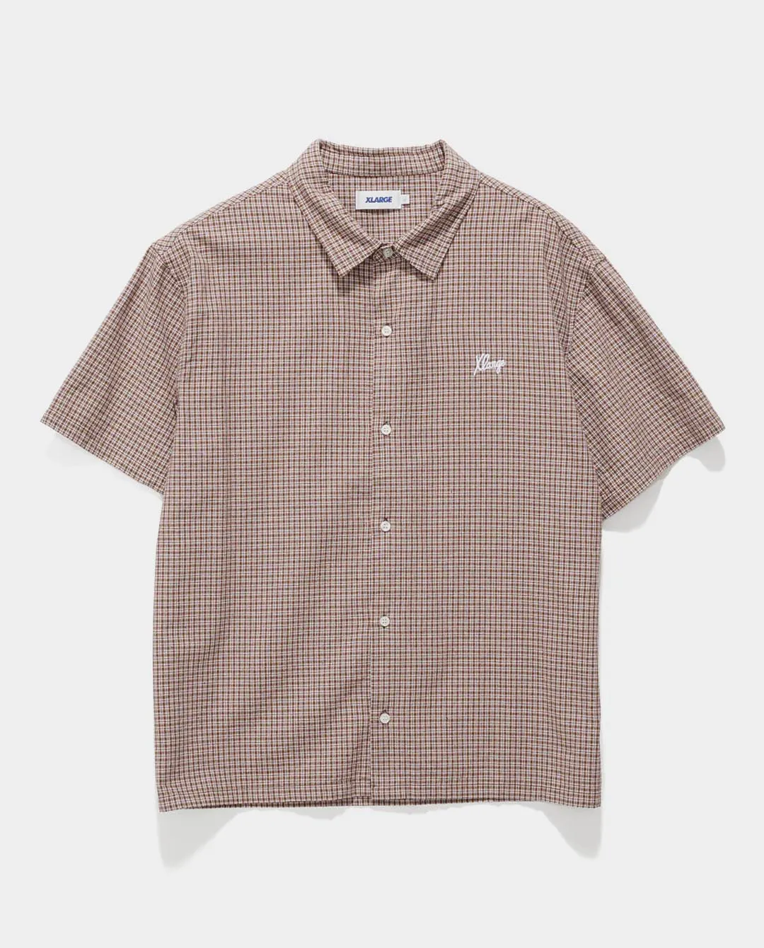 XLarge - Oxford Script Shirt - Brown